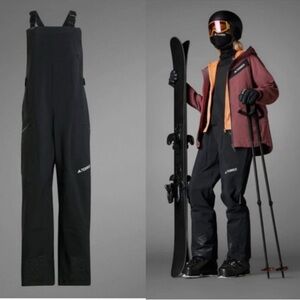 NWT adidas Women's Terrex Techrock 3L GORE-TEX C-Knit Bib Snow Pants
